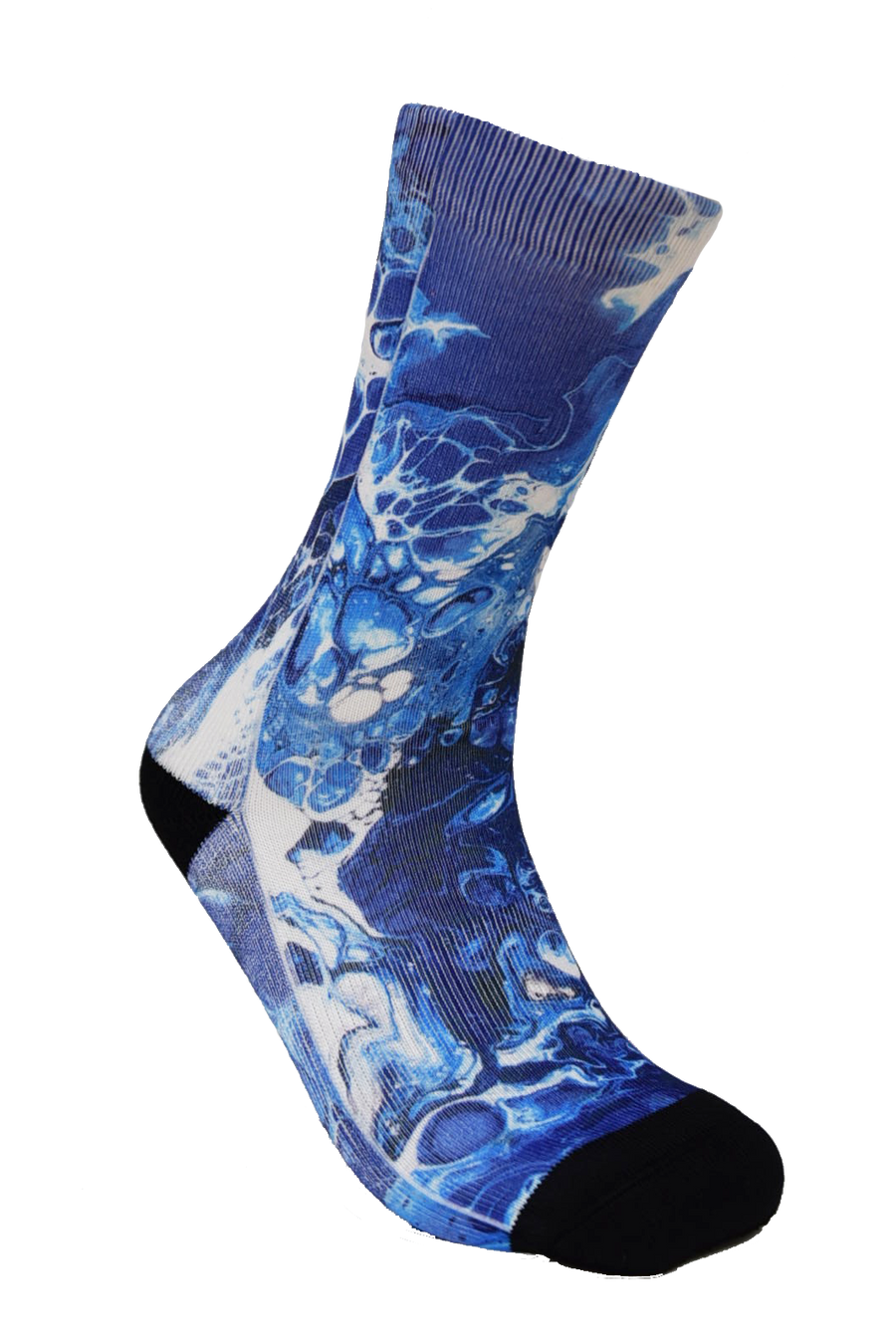 FOOL’S DAY Abstract Painting Athletic Socks