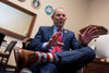 Utah’s New Congressman Comes With Baggage: 300 Pairs of Socks Rep. John Curtis organizes his socks by color and holiday motif