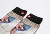 Mens The Touch Crew Novelty Socks