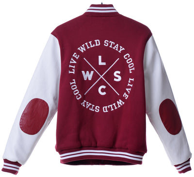 Fools Day Varsity Fd 03 Badge With Lwc Embroidery Bomber Jacket (Women)
