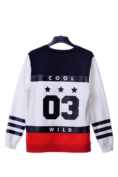 Fools Day Cool & Wild 03 Sport Crew Neck Sweater (Women)