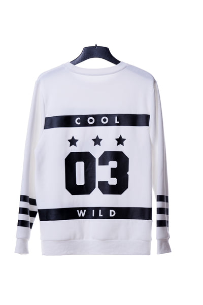 Fools Day Cool & Wild 03 Sport Crew Neck Sweater (Men)